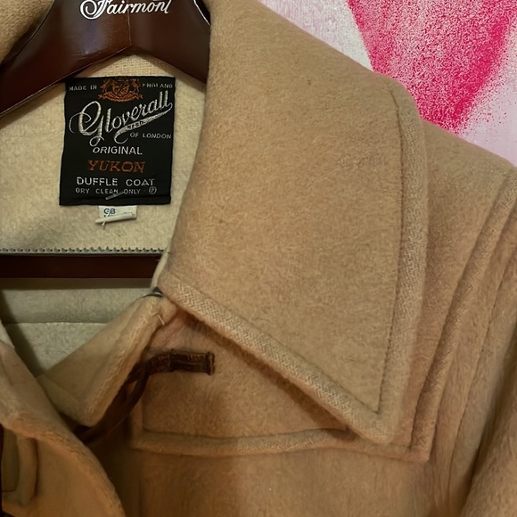 Authentic 1970s gloverall of London original YUKON duffle coat wool - Picture 13 of 17